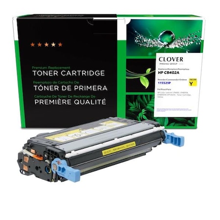 Clover Imaging Group Imaging Remanufactured Yellow Toner Cartridge 115529P